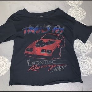 Mighty Fine Tops - Trans Am cropped tee Mighty Fine Tops - Trans Am cropped tee